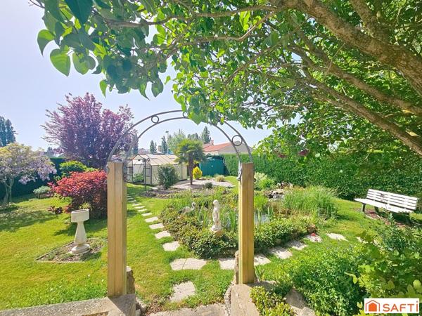 Maison familiale avec potentiel – jardin plein sud – à 2 min à pied de la gare