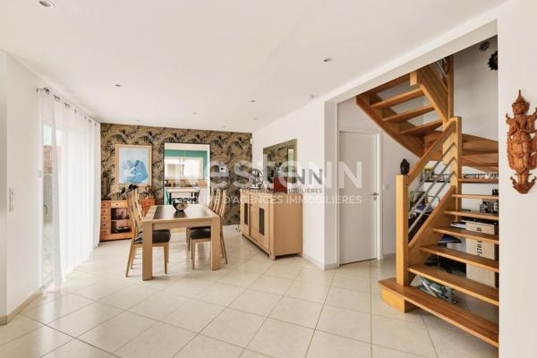 A vendre :  Maison vivable de plain pied, 4 chambres, terrain clos - BOURG DE PLEDELIAC