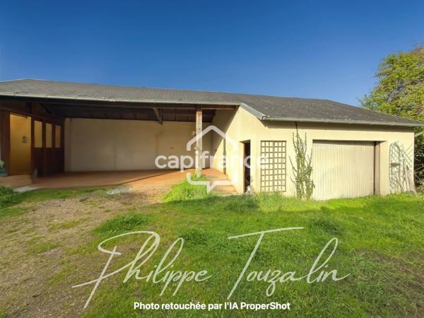 🏡 Maison Maison à vendre de plain-pied – 3 pièces - 2 chambres – Véranda – Garage – Terrain 865 m² – Quartier calme - CHATELLERAULT (86)