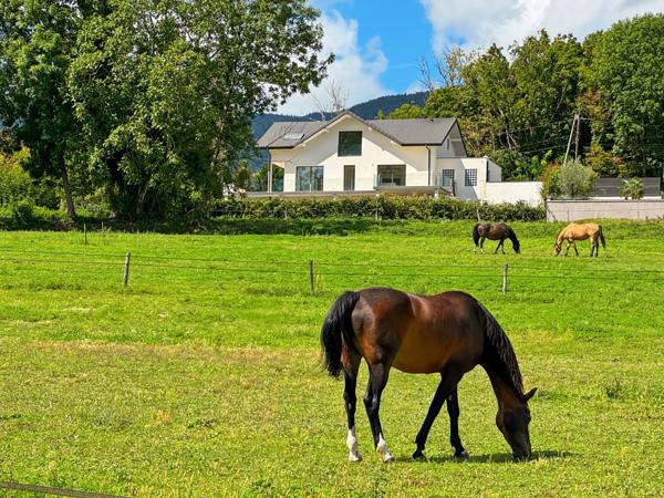 Maison à vendre 7 pièces DIVONNE LES BAINS - Maison contemporaine avec vue et magnifiques volumes
