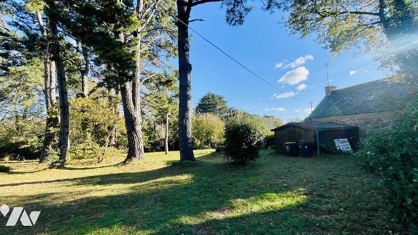 ARRADON : maison en pierre à rénover vue sur le Golfe du Morbihan