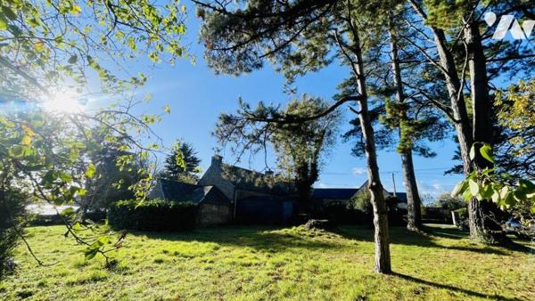 ARRADON : maison en pierre à rénover vue sur le Golfe du Morbihan