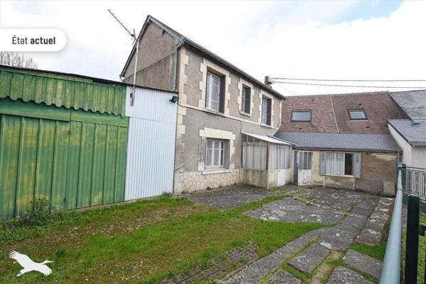 Maison à vendre |  Onzain |  3 pièces | 82 m²
