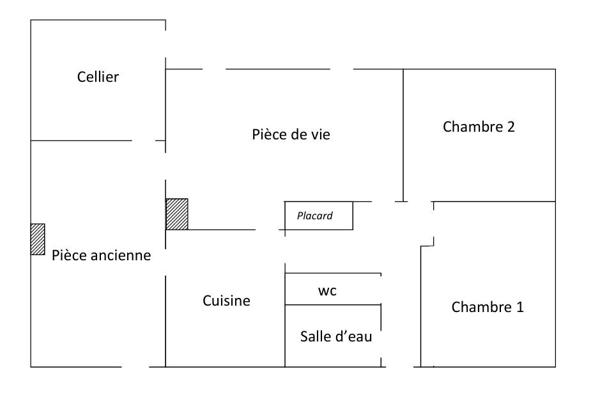 Maison de village à BROU (28160)