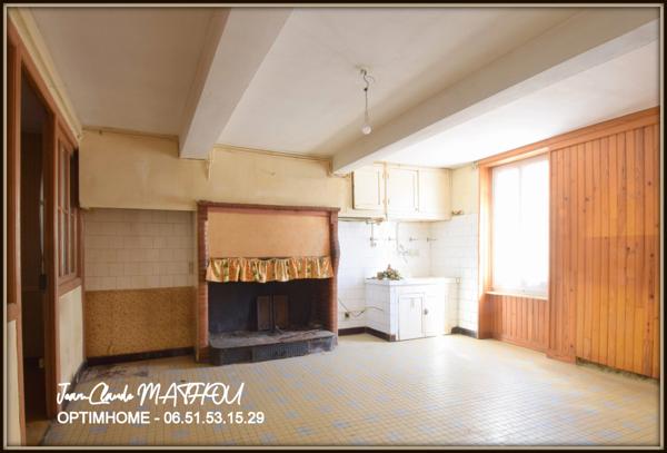 Maison à rénover T6 130 m2, 4 chambres, garage , jardin , extensions 220 m2 aménageables