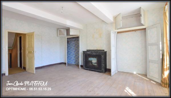 Maison à rénover T6 130 m2, 4 chambres, garage , jardin , extensions 220 m2 aménageables