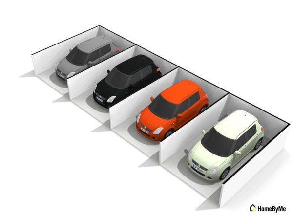 PARKING SOUTERRAIN / QUARTIER CLAIRMARAIS