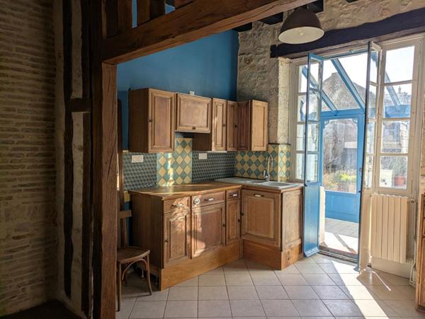 Immeuble d'habitation + studio + local commercial  (actuellement loué) La Charité Sur Loire  avec jardin