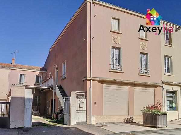 La Pacaudière (42310) A VENDRE - LA PACAUDIERE - BIEN À FORT POTENTIEL - LOCAL, HABITATION, GRENIER