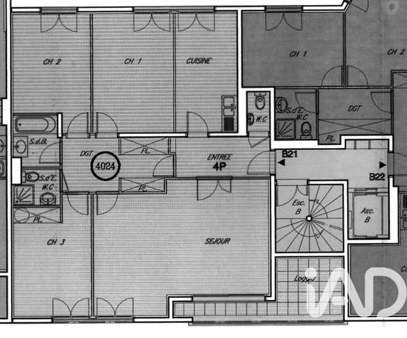 Appartement à vendre 4 pièces 103,2 m² Paris 12