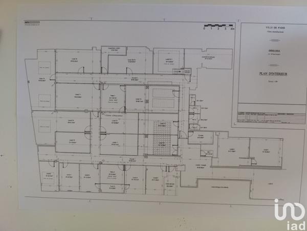 Bureaux à vendre 535 m² Paris 17