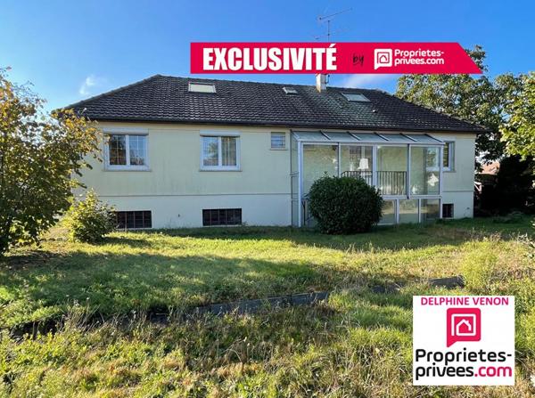 Exclusivité - Maison avec 5 chambres dont 3 en rdc + bureau  sur un terrain de 1200 m² à Chateauneuf Sur Loire