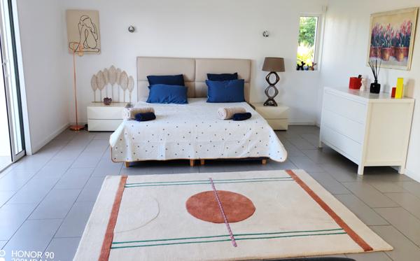 Le Cannet (06110) Villa LAS PALMAS de style californien avec piscine et jardin exotique