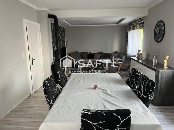 MAISON INDIVIDUELLE - RÉNOVÉE - 110m2 - 15 ares