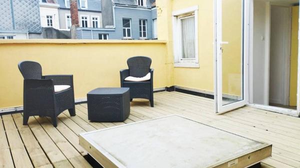 À Boulogne-Sur-Mer, appartement duplex original