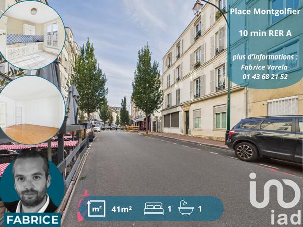 Appartement à vendre 2 pièces 41 m² Saint-Maurice