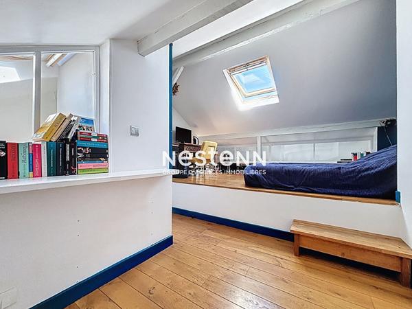 ISSY LES MOULINEAUX - QUARTIER LA FERME - Vente d'un appartement 3 pièces en duplex traversant en dernier étage