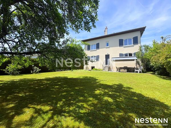 Maison d'habitation sur Couzeix : 4 chambres, 146 m2 habitables, jardin sans vis-à-vis et grand garage !