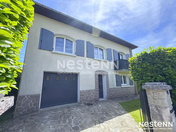 Maison d'habitation sur Couzeix : 4 chambres, 146 m2 habitables, jardin sans vis-à-vis et grand garage !