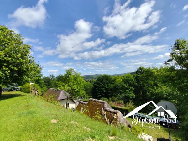 Maison de charme avec toit en chaume à Peyrelevade – Équipements de qualité et cadre idyllique !