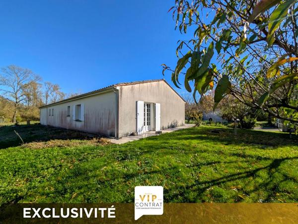 GARANTIE PROTEC+ 12 MOIS INCLUS - Maison 4 pièces avec garages et jardin