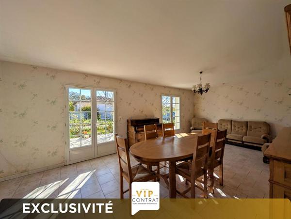 GARANTIE PROTEC+ 12 MOIS INCLUS - Maison 4 pièces avec garages et jardin