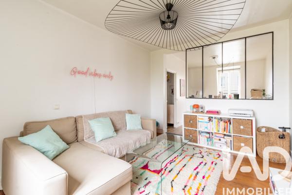 Appartement à vendre 3 pièces 51,3 m² Bois-Colombes