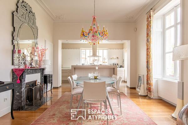 Un hôtel particulier réinventé, entre héritage et art de vivre contemporain