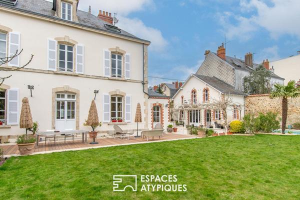 Un hôtel particulier réinventé, entre héritage et art de vivre contemporain