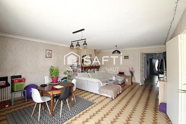 Centre-ville - 6 chambres - Jardin - Dépendances - 2 garages (43m² et 40m²)