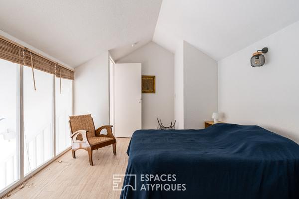 Appartement esprit loft en duplex avec vue sur le golf