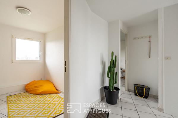 Appartement esprit loft en duplex avec vue sur le golf
