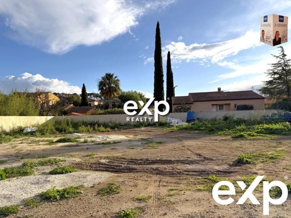 Terrain à bâtir viabilisé – Ollioules – Libre constructeur