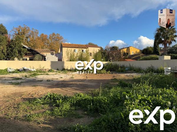 Terrain à bâtir viabilisé – Ollioules – Libre constructeur