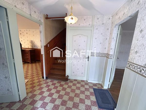 Maison avec un fort potentiel d'aménagement