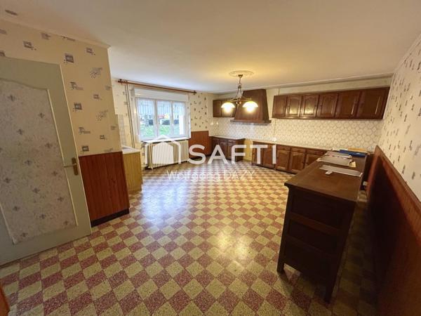 Maison avec un fort potentiel d'aménagement