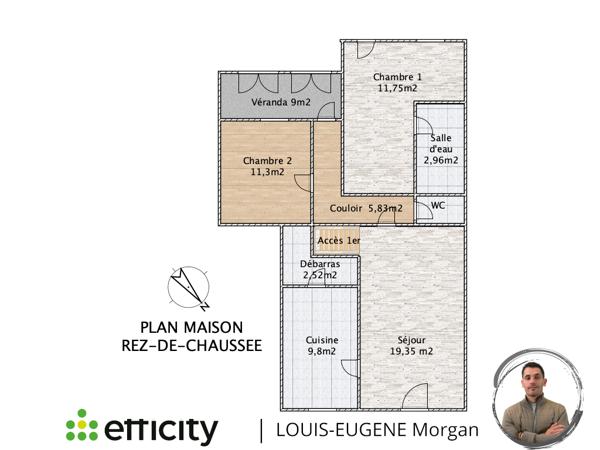 Maison 6 pièces - 96 m²