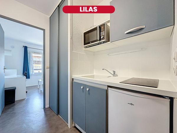LILAS- Appartement 1 pièce 17 m2 + parking - Vauban