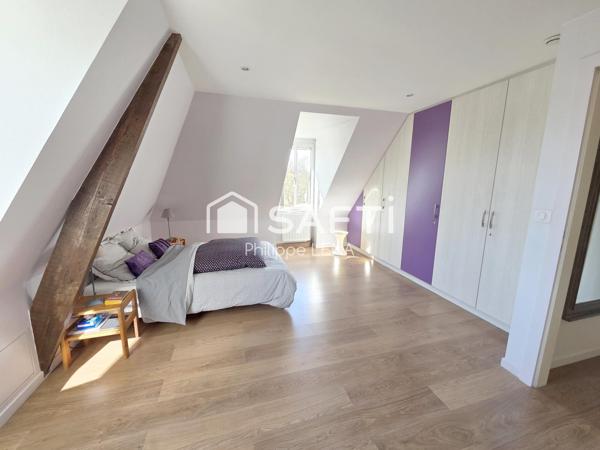 Maison bourgeoise début 20ème, 6 ares de terrain arboré.