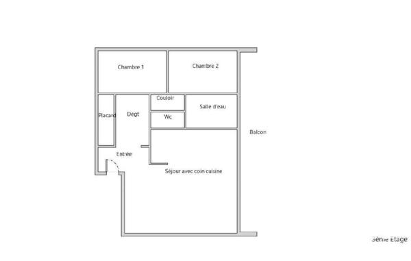 Appartement à vendre 3 pièces 62 m² Chilly-Mazarin