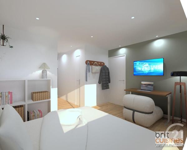 Appartement T1 à vendre  1 pièce - 31,15 m2 BREST - 29