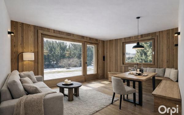 Appartement à vendre    3 pièces • 44,28 m2 Megève