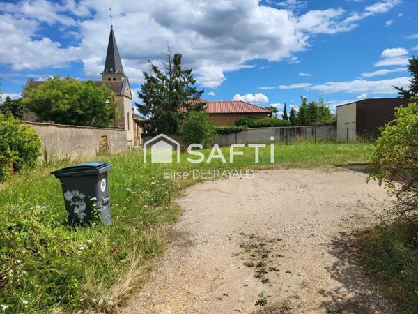Immeuble de 2 appartements T3 et T4, sur un terrain constructible