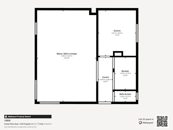 Maison MORANGIS 3 pièces 72.51 m²