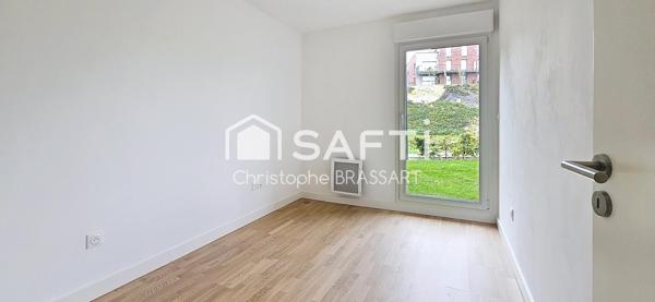 NOUVEAUTÉ EN EXCLUSIVITÉ – LENS – APPARTEMENT T3 EN REZ-DE-JARDIN