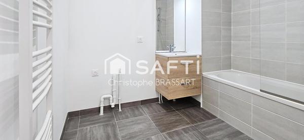 NOUVEAUTÉ EN EXCLUSIVITÉ – LENS – APPARTEMENT T3 EN REZ-DE-JARDIN