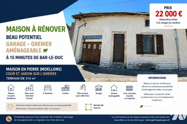 MAISON DE VILLAGE A RENOVER