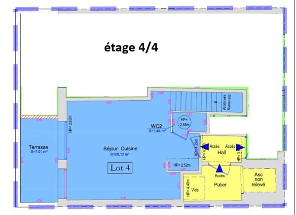 Appartement T3 neuf, cœur de SETE (34)