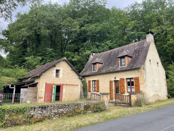 Maison ancienne - Montignac-lascaux En Périgord Noir, à quelques minutes à pieds d'un charmant village et de la rivière Vézère, cette maison ancienne, sa grange et son four à pain méritent quelques travaux qui en feront un pied à terre aussi confortable que modeste.