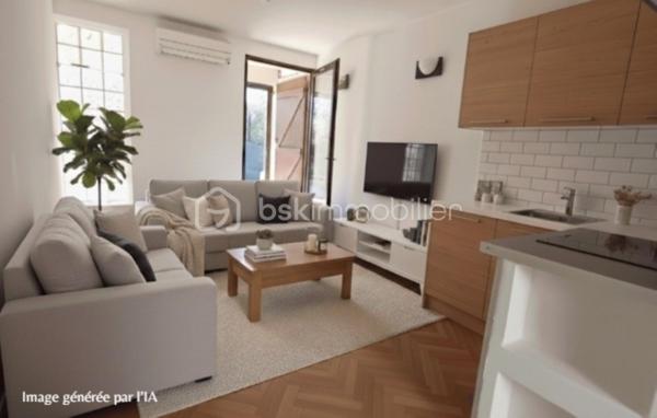 Appartement de 19,88 m²